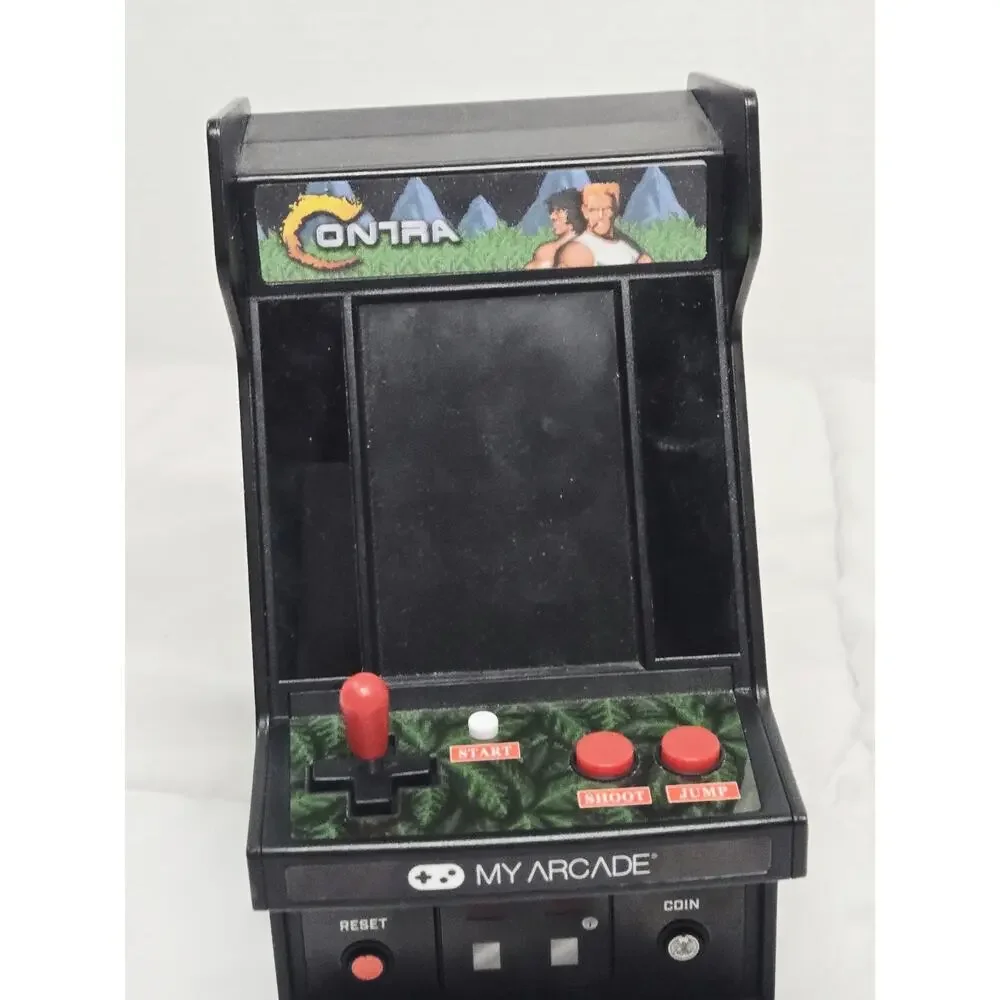 My Arcade Contra Micro Player, Fully Playable, Allows CO/VS Link for CO-OP Flaw
